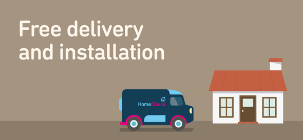 Free delivery and installation